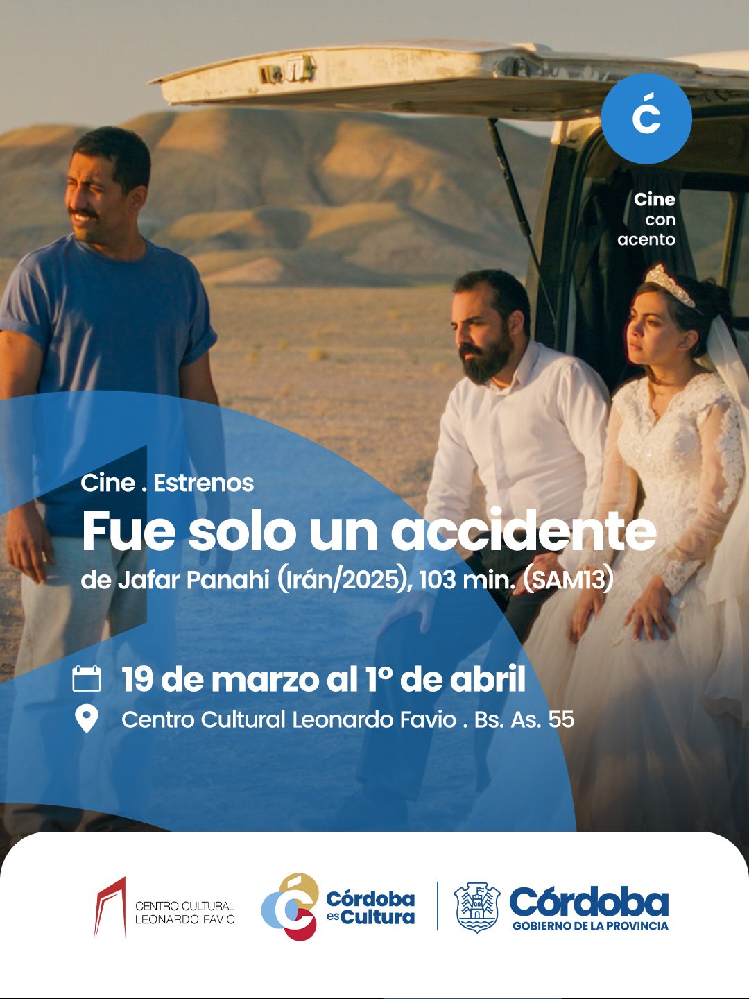 Río Cuarto: cine, arte y música en 2026