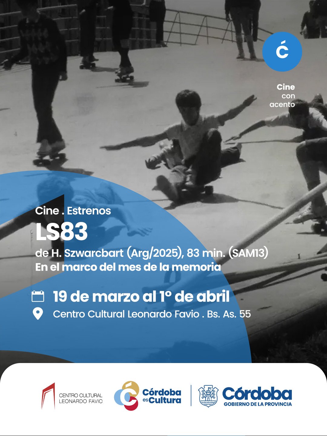 Río Cuarto: cine, arte y música en 2026