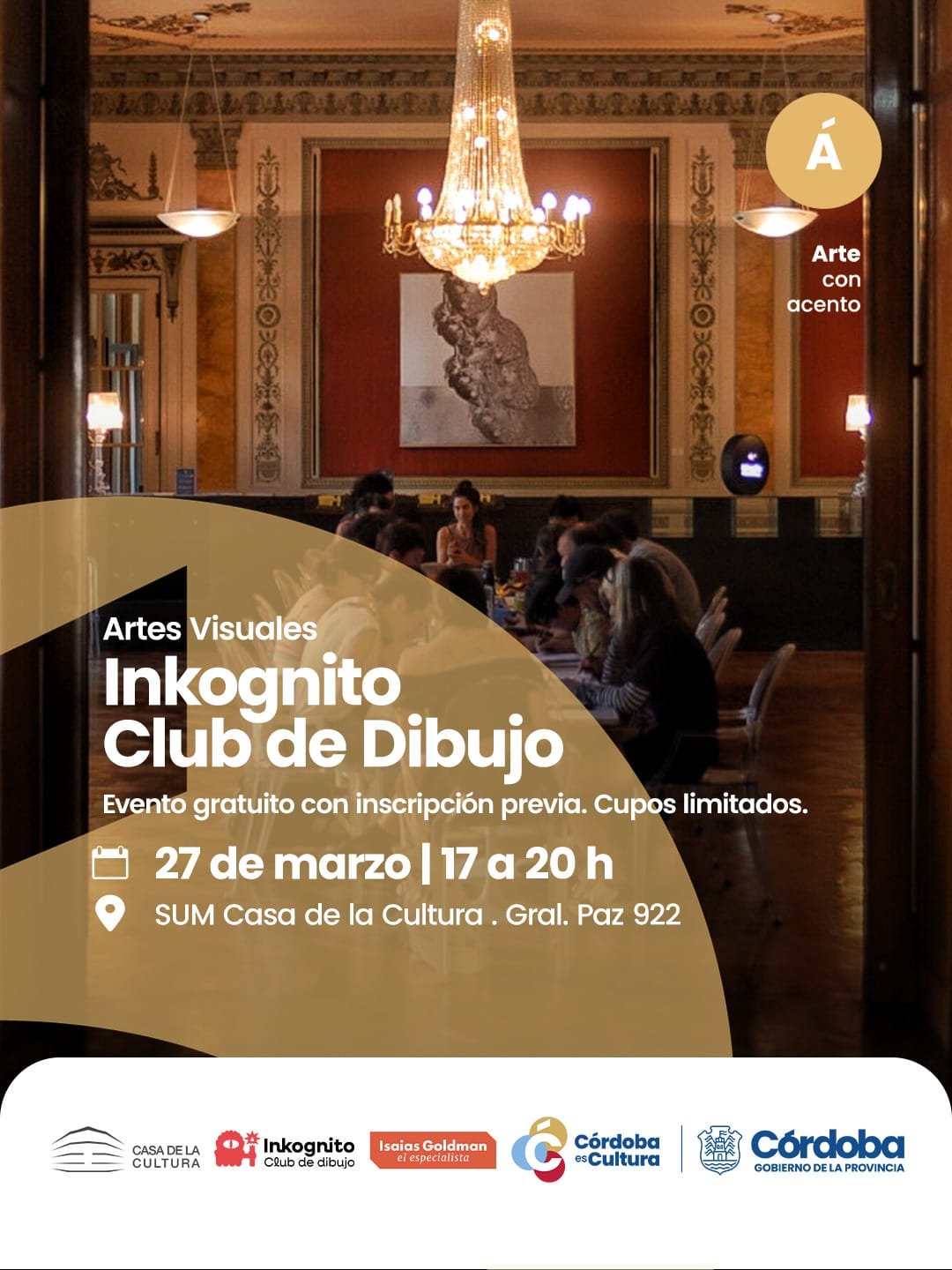 Río Cuarto: cine, arte y música en 2026