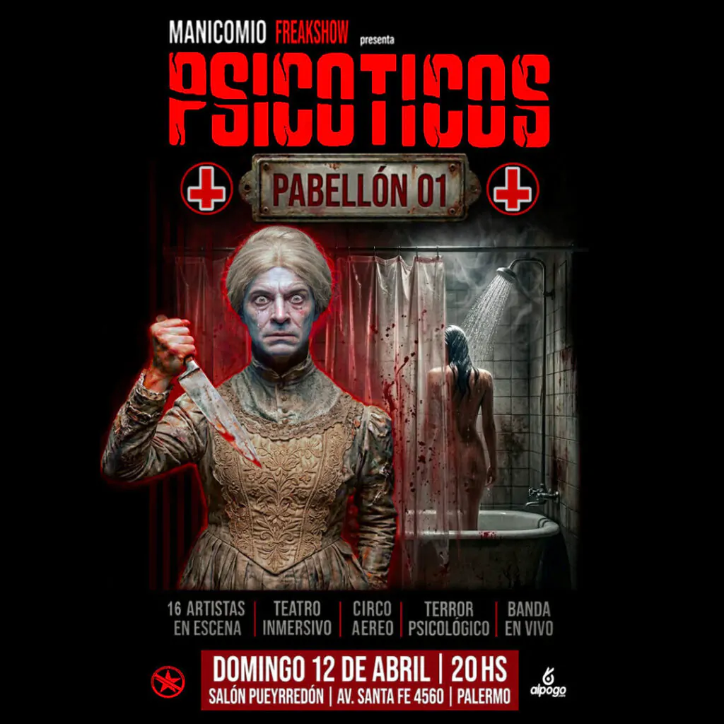 Manicomio Freakshow estrena “Psicóticos” en 2026