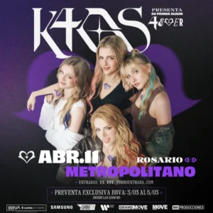 K4OS llega por primera vez a Rosario en 2026