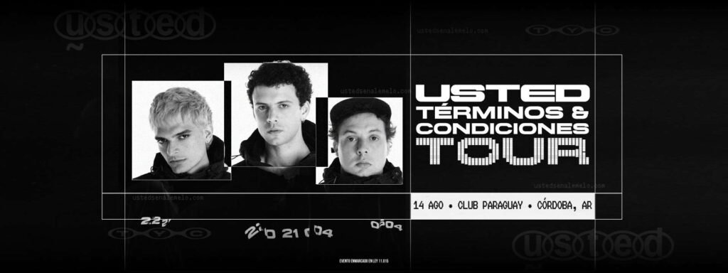 Usted Señalemelo gira por Argentina en 2026. Entradas