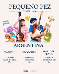 Pequeño Pez presenta su gira 2026