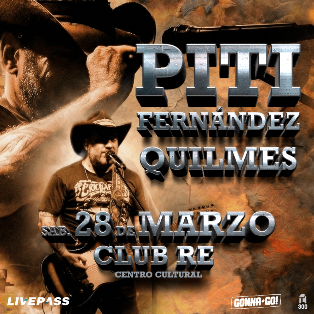 Piti Fernández llega a Club Re en 2026: Tickets Online