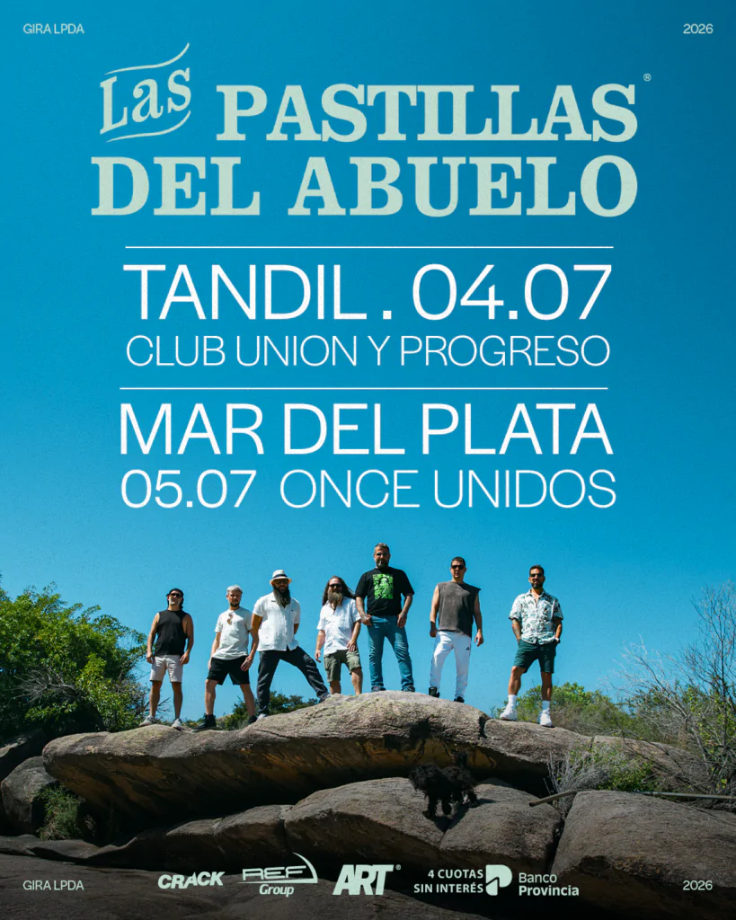 Las Pastillas suman fechas en 2026: entradas online