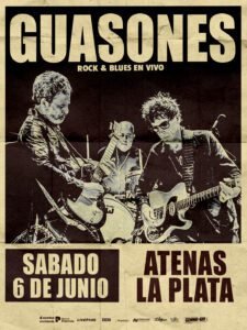 Guasones en Córdoba y La Plata 2026. Tickets online