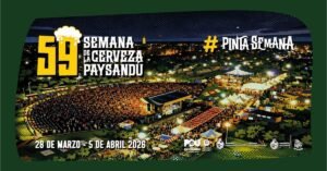 Ya podes resrvar abonos on line para disfrutar de la semana de la cerveza en Paisandú