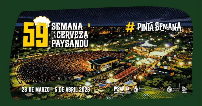 Ya podes resrvar abonos on line para disfrutar de la semana de la cerveza en Paisandú