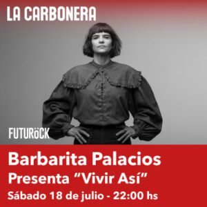 Barbarita Palacios se presentará en La Carbonera en 2026