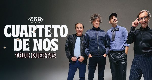 Cuarteto de Nos en Máxico,Argentina y Uruguay 2026