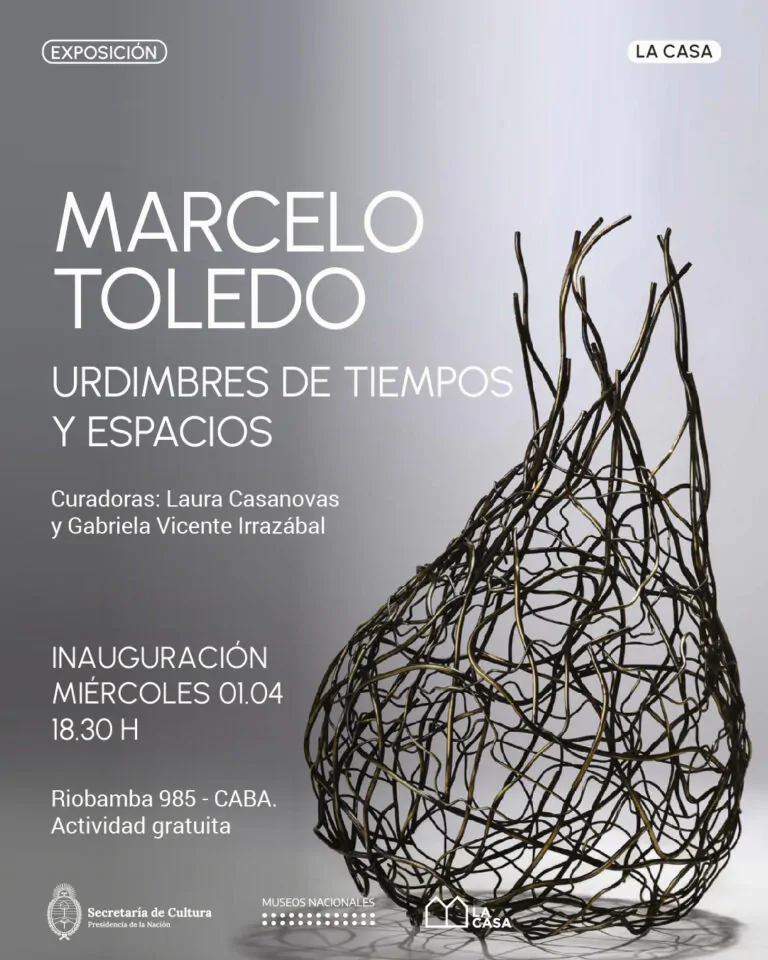 Marcelo Toledo presenta su obra en 2026