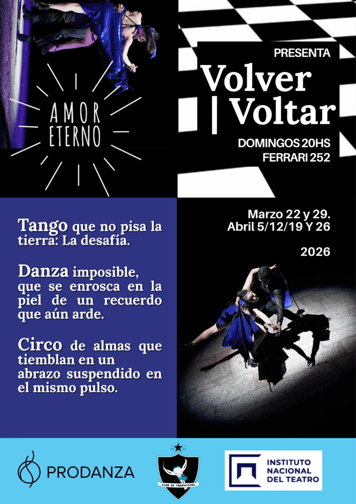 “Volver Voltar” se estrena en Buenos Aires en 2026