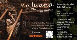 Juana de Ibarbouru reestrena en abril