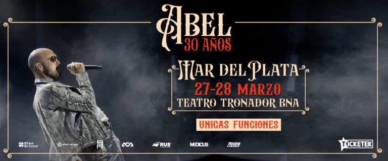 Abel Pintos continúa su gira 2026: Entradas online
