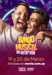 Bingo musical 2026: una noche de hits del 2000