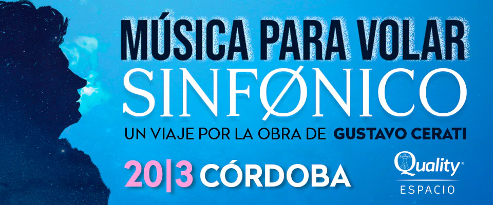 Música para Volar interpreta a Cerati en versión sinfónica en 2026
