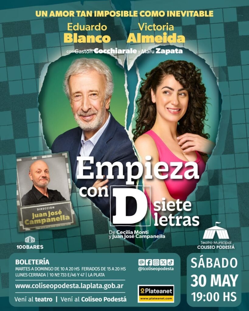 Agenda de mayo en el Coliseo Podestá 2026