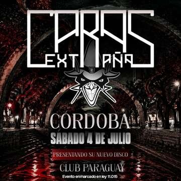 Caras Extrañas presenta su gira en 2026. Entradas online