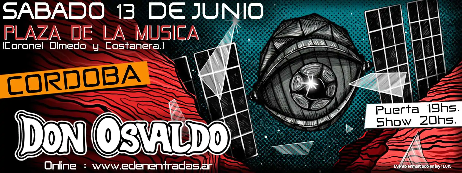 Don Osvaldo viene agotando entradas