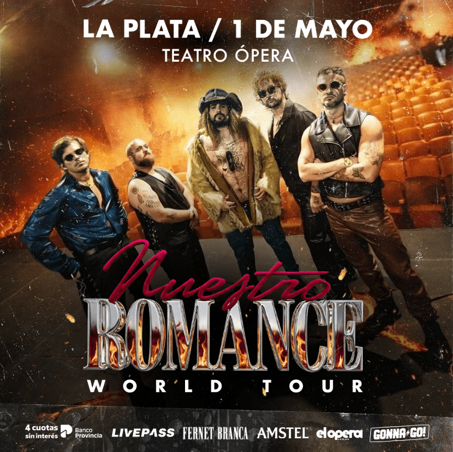 Nuestro Romance llega a La Plata en 2026. Entradas