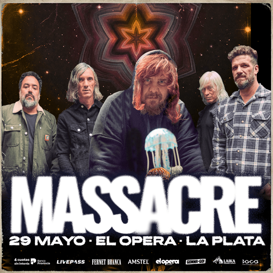 Massacre suma fecha en La Plata en 2026. Entradas