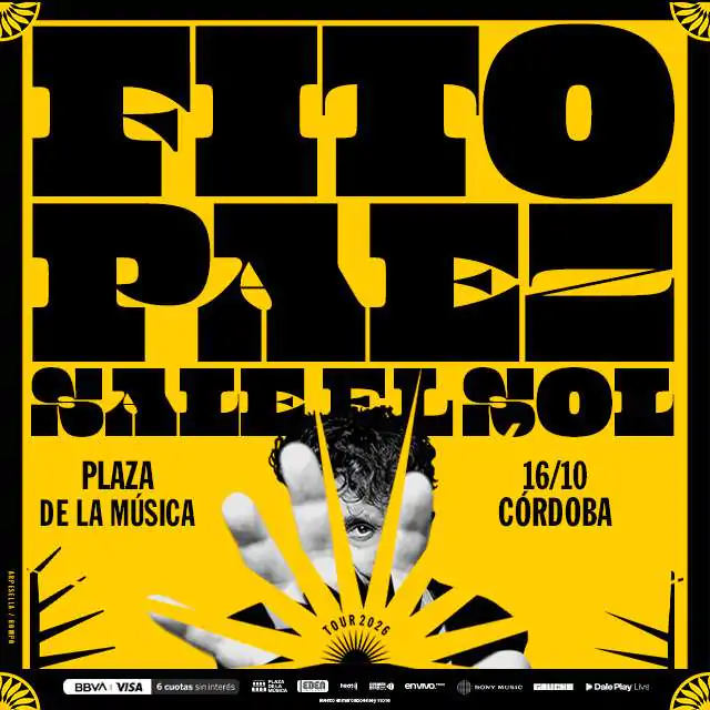 La esperada gira de Fito Páez comienza en Mayo de 2026
