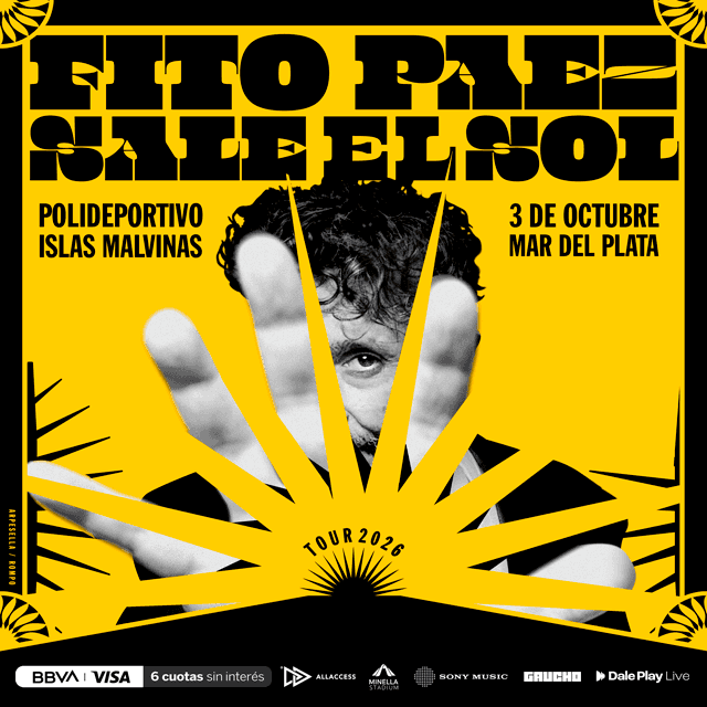 La esperada gira de Fito Páez comienza en Mayo de 2026