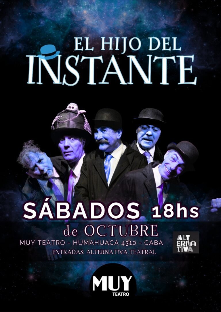“El Hijo del Instante” llega al teatro en 2026. Ocio Tickets!