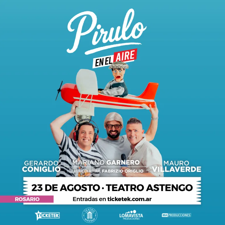 “Pirulo en el Aire”: risas en escena 2026