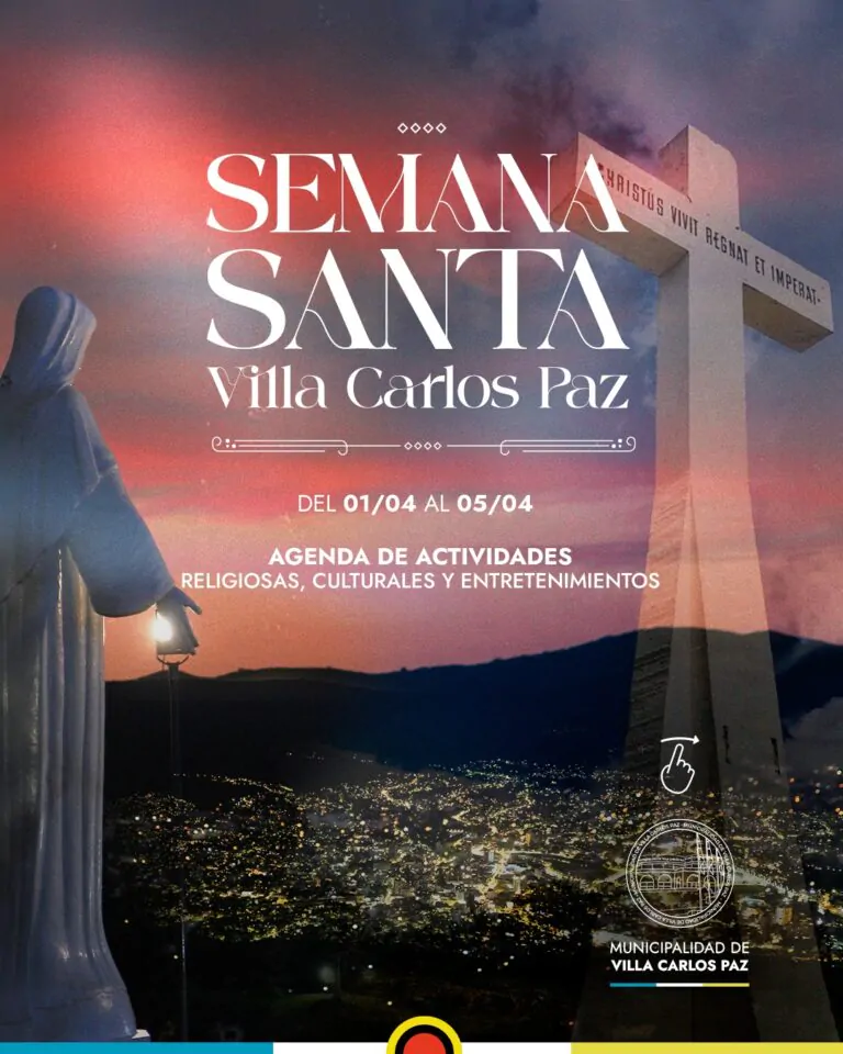 Villa Carlos Paz vive Semana Santa 2026
