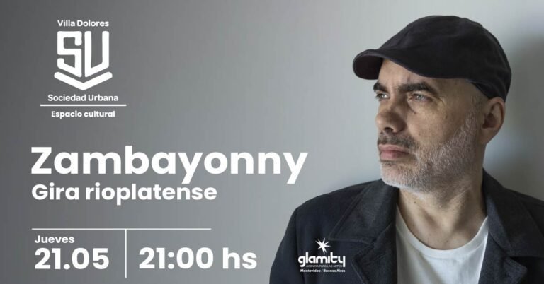 Zambayonny íntimo con un show acústico en otoño de 2026
