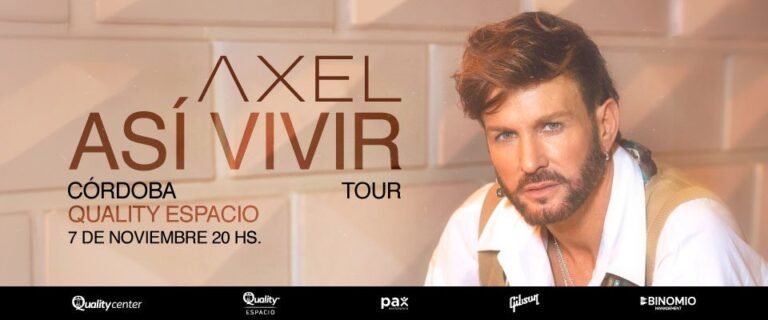 Axel en el Quality en 2026
