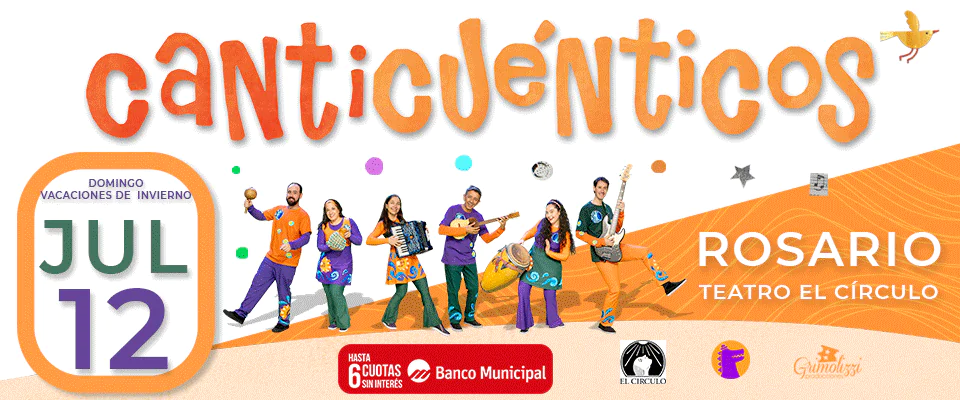 Canticuénticos en vivo 2026. Entradas