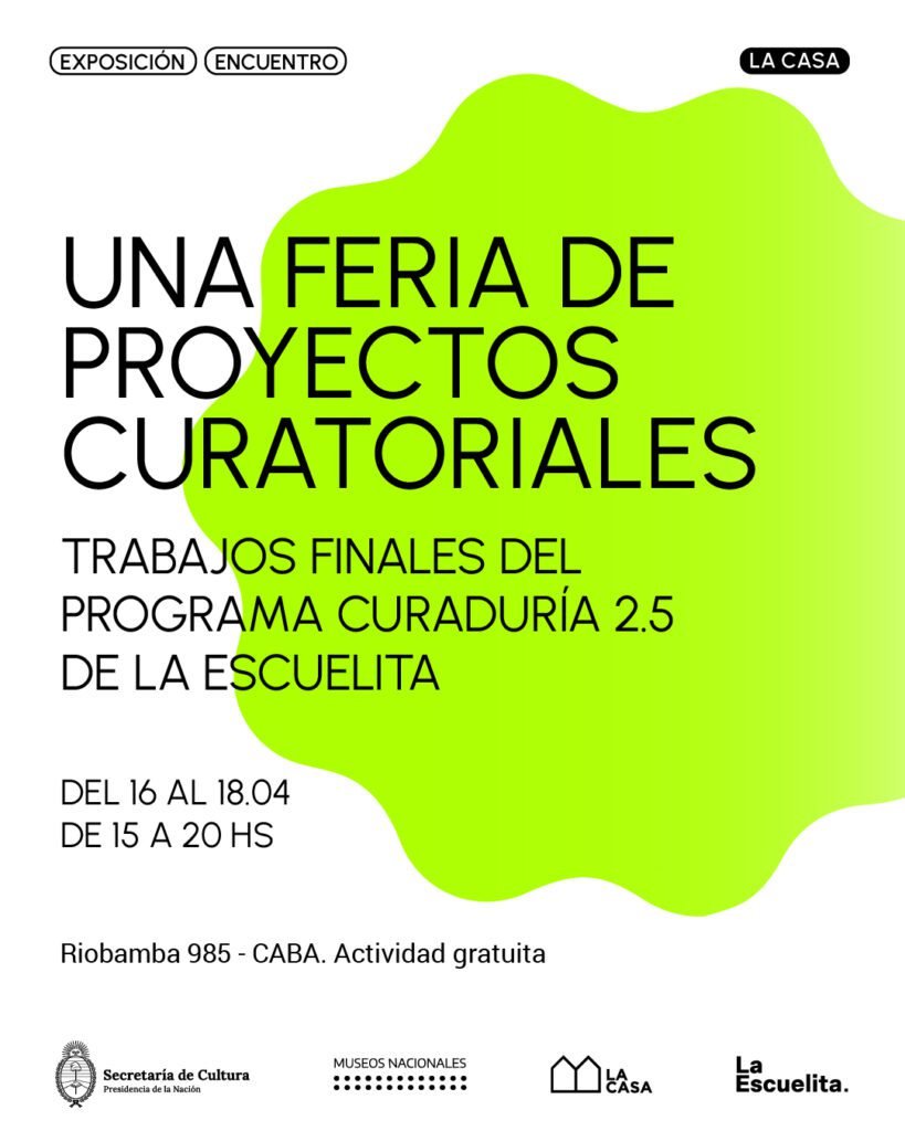 Feria de Proyectos Curatoriales en 2026