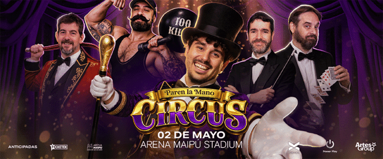Paren la Mano Circus en vivo en 2026