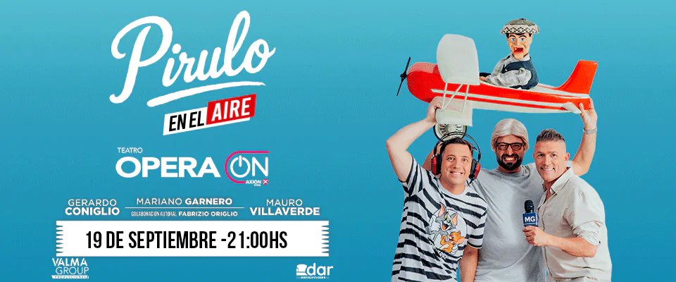 “Pirulo en el Aire”: risas en escena 2026