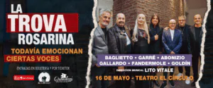 La Trova Rosarina junto a Lito Vitale en 2026