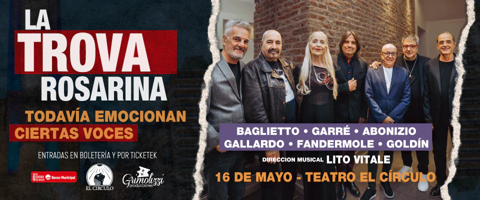 La Trova Rosarina junto a Lito Vitale en 2026