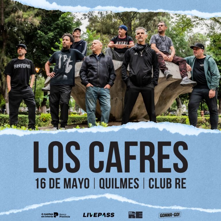 Los Cafres vuelven a Club Re en 2026