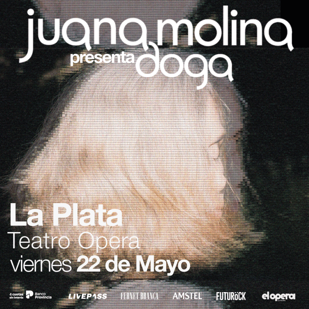 Juana Molina presenta “Doga” en La Plata en 2026. Entradas online
