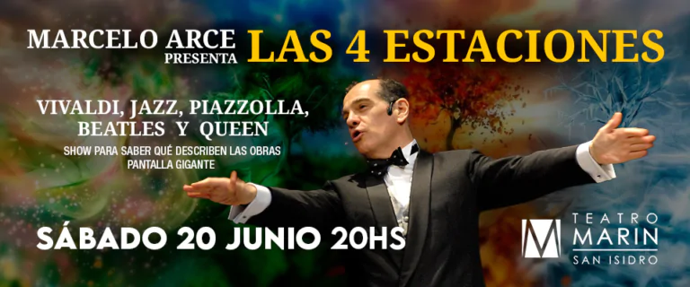 “Las 4 Estaciones” en clave musical llega en 2026