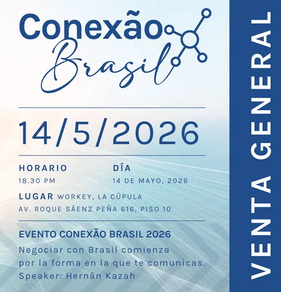 Conexão Brasil suma a Hernán Kazah en 2026