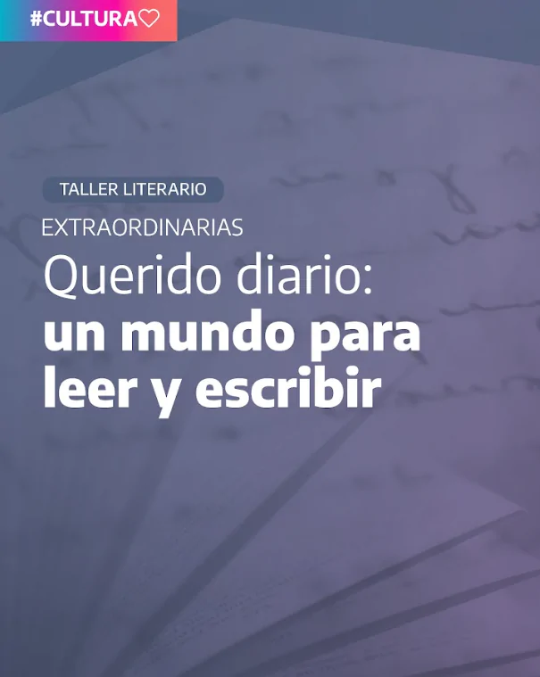 Taller “Querido diario” en la Biblioteca Central en 2026