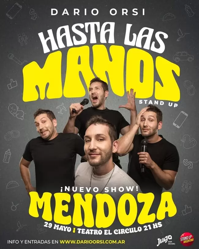 El show de Stand Up que nos hara reir en este 2026 Dario Orsi