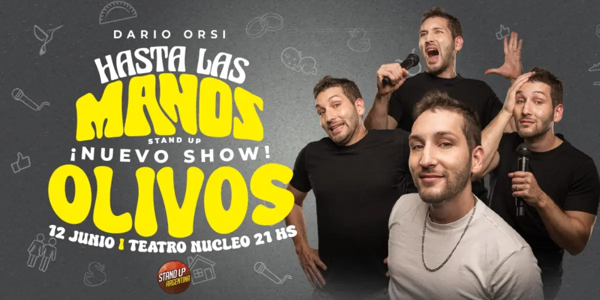 El show de Stand Up que nos hara reir en este 2026 Dario Orsi