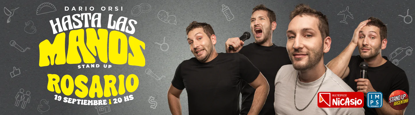El show de Stand Up que nos hara reir en este 2026 Dario Orsi