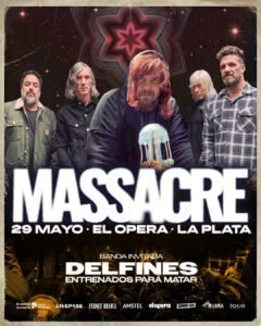 Delfines Entrenados Para Matar daran un show telonero imperdible en el Teatro Opera en 2026