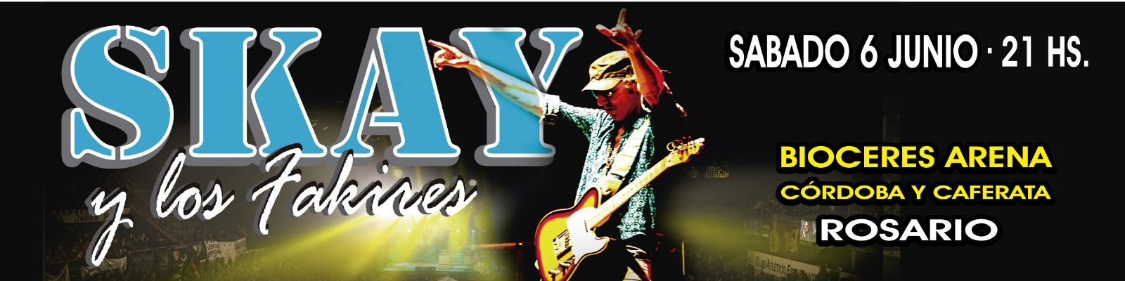 Skay y los Fakires visitando el interior con el sonido imperdible de Skay Beilinson en 2026
