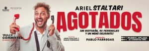 Ariel Staltari presenta “Agotados” en 2026