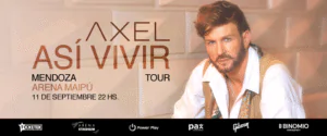Axel llega a Mendoza en 2026